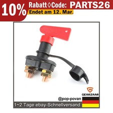 Batteriehauptschalter