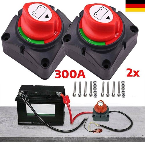 Batterie trennschalter 300a - 2x,