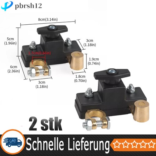 Autobatterie trennschalter - 2x,