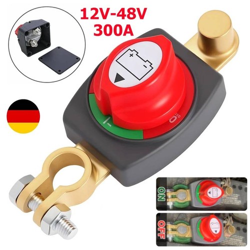 12v 48v batterie - batterie, trennschalter
